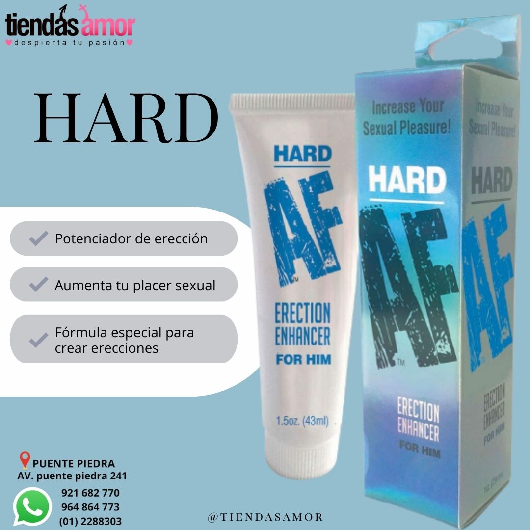 POTENCIADOR MASCULINO ERECCION DURADERA MAS PLACER HARD